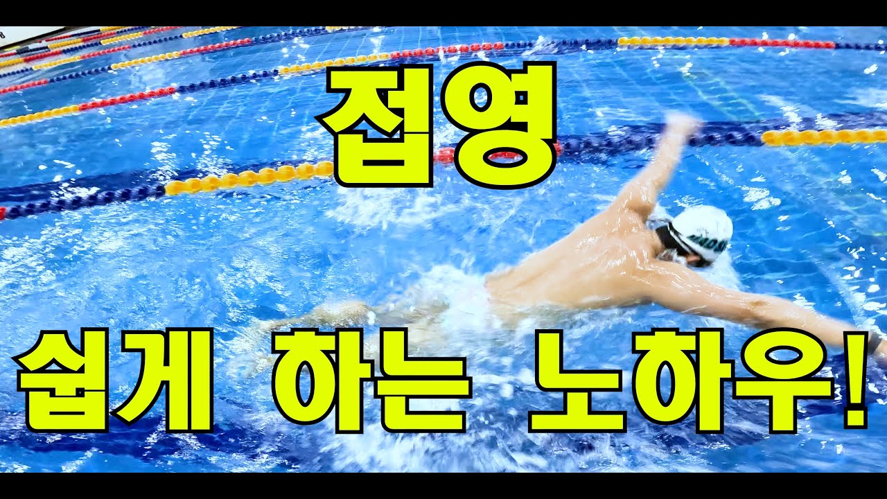 접영 힘들지 않게 쉽게 하는 노하우 #접영
