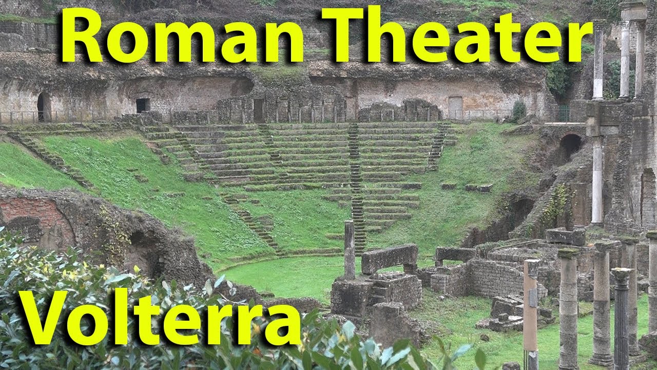 Volterra, Tuscany Italy part 4 Roman theater YouTube