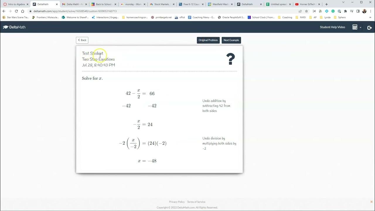 how do i delete an assignment in delta math