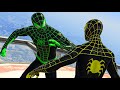 GREEN SPIDER MAN PS5 vs YELLOW SPIDER MAN PS5 | Ultimate Spiderman - What If Battle Superheroes