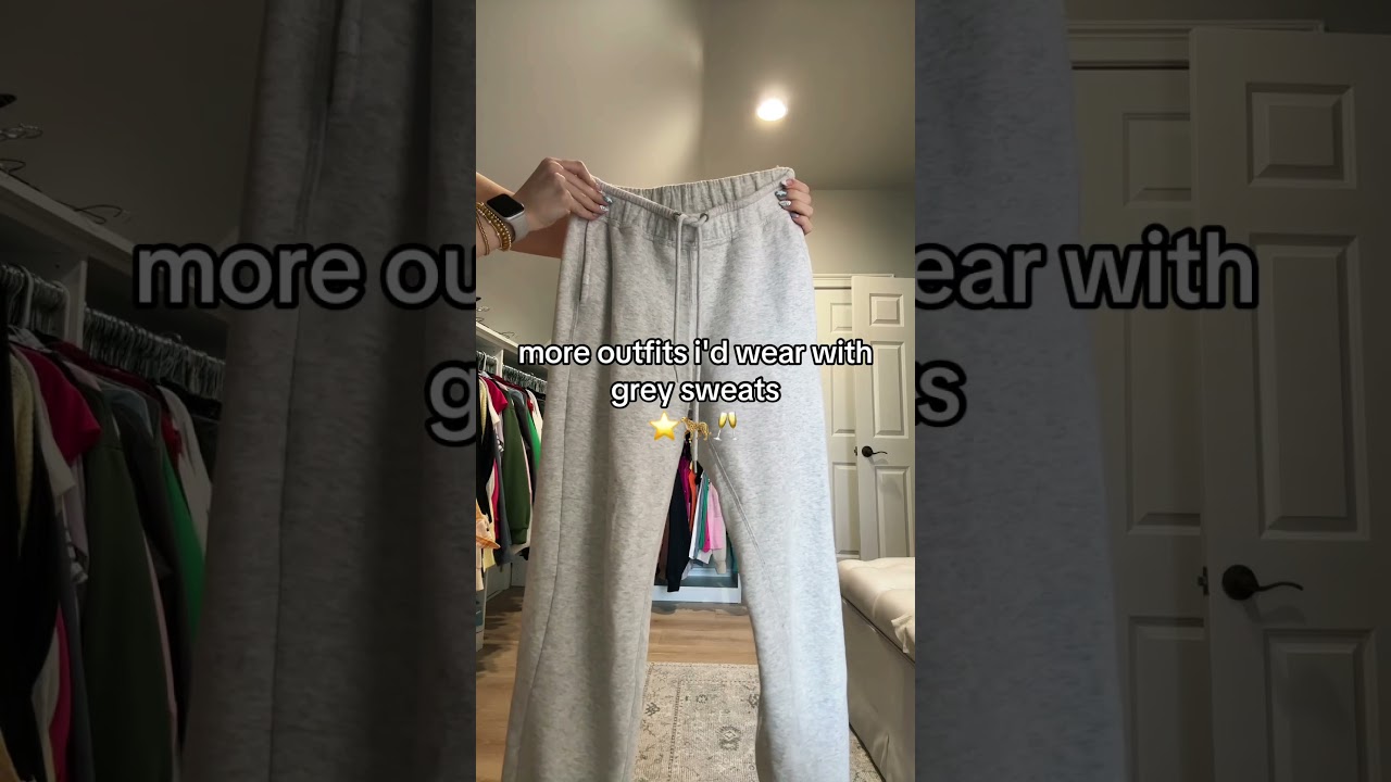 more outfit inspo w/ grey sweats!