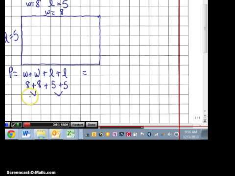 Finding Area and Perimeter   Module 3
