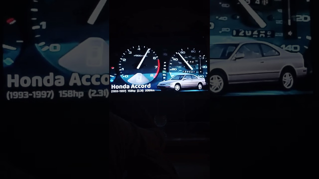 مقطع Honda Accord acceleration battle