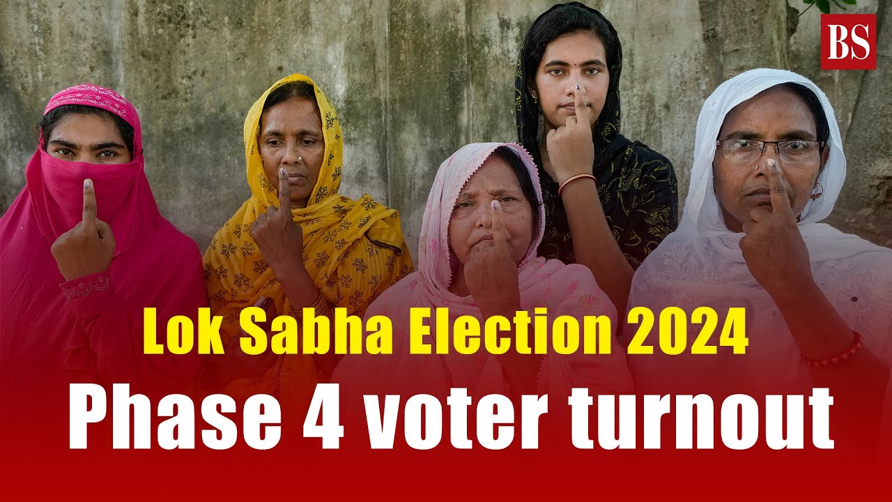 Lok Sabha elections 2024: Phase 4 voter turnout - YouTube