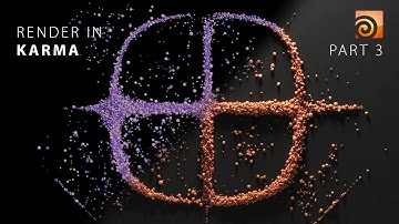 Render In Karma - RBD Simulation | Part-3 | Houdini Tutorial
