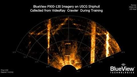 VideoRay Pro 4 ROV with BlueView P900-130 Imaging Sonar - USCG Hull Inspection Training