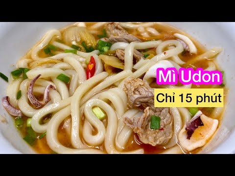 Video Cách Nấu Mì Udon Gói Hàn Quốc Thơm Ngon Cấp Tốc Tại Nhà - youtube