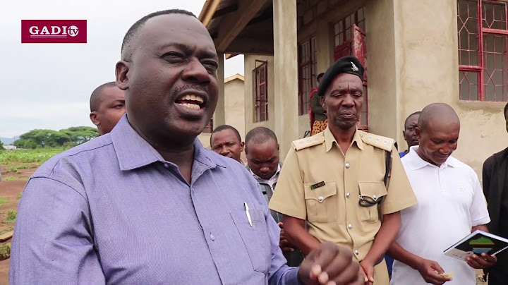DC LONGIDO ATOA MSIMAMO WAKE UJENZI WA NYUMBA 4 ZA WALIMU.