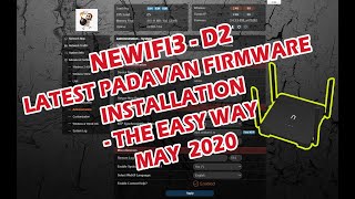 NEWIFI3 D2 PADAVAN (Russian) FIRMWARE INSTALLATION - THE EASY WAY USING 1CLICK SSH HACK & WEB BREED