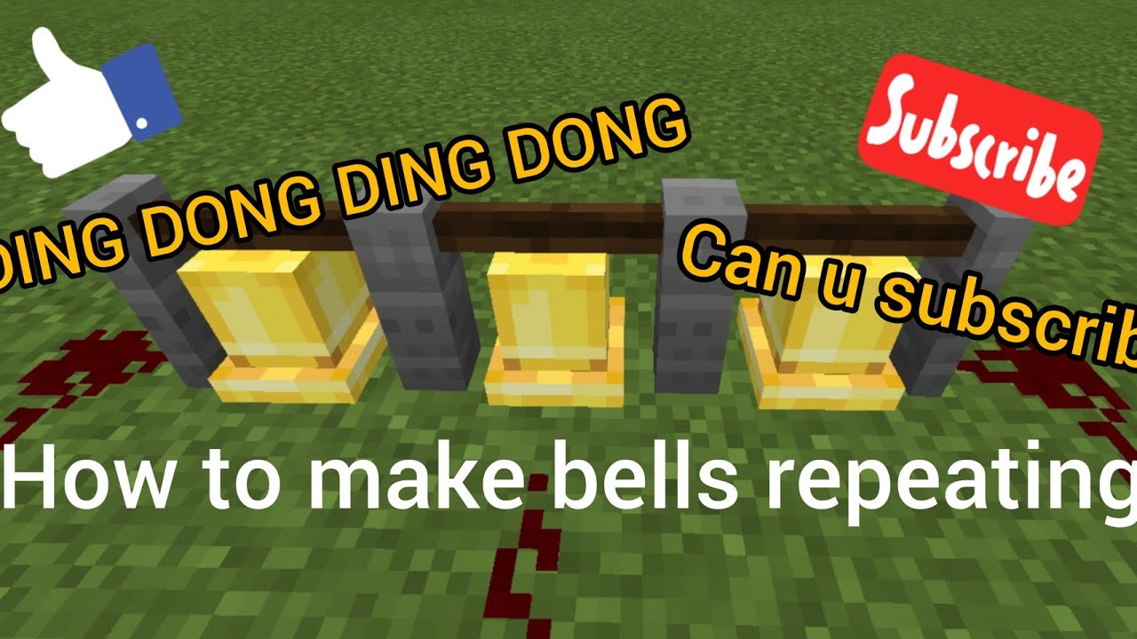 ☆How to make repeating bells in minecraft! - YouTube