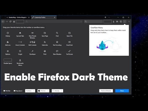 How To Enable Firefox Dark Theme Official Ways - roblox dark theme firefox