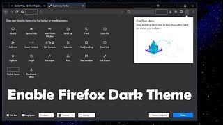 How to Enable Firefox Dark Theme - Official Ways