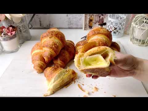 Круассан с заварным кремом (для выпекания)
