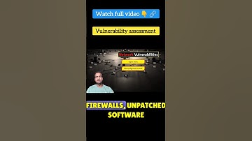 1 Min - Vulnerability assessment explained with examples | Watch full video on VA & Pentest 👇🔗