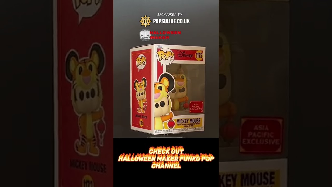 Mickey Mouse Year of the Tiger 2022 Lunar New Year Funko Pop! Vinyl Disney Asia Pacific Exclusive