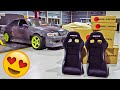 JZX100 DRIFT MISSILE GETS GENUINE REAL BRIDE SEATS!!