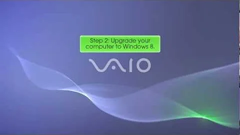 Sony VAIO® Computers | VAIO Upgrade Tool for Windows 8