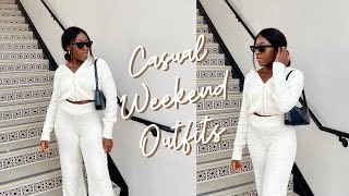 WEEKEND OUTFITS | Casual, Practical Outfit Ideas! - Davina Donkor
