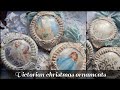 Victorian christmas ornaments ❄️✨❄️ Decoupage tutorial