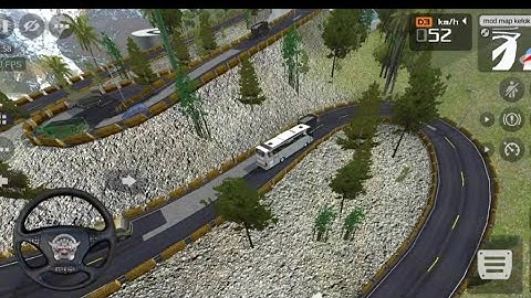 Bus Simulator Indonesia - Gameplay Walkthrough Part 4 Long Night Ride In Rain & Storm (iOS, Android)