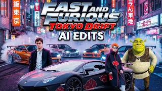 Fast & Furious: Tokyo Drift - MULTIVERSE AI EDIT 🤯 #AI #tokyo