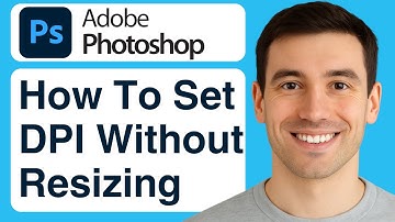 How To SET DPI In Photoshop From 72 DPI To 300 DPI Without Resizing - 2025 (Tutorial)