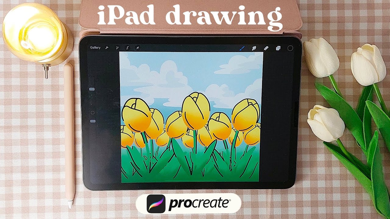 Draw with me | Procreate on iPad Pro | Simple & Easy Tutorial for ...