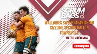 Wallabies sweep Japan after sizzling second half in Townsville - Wallabies v Japan Game 2