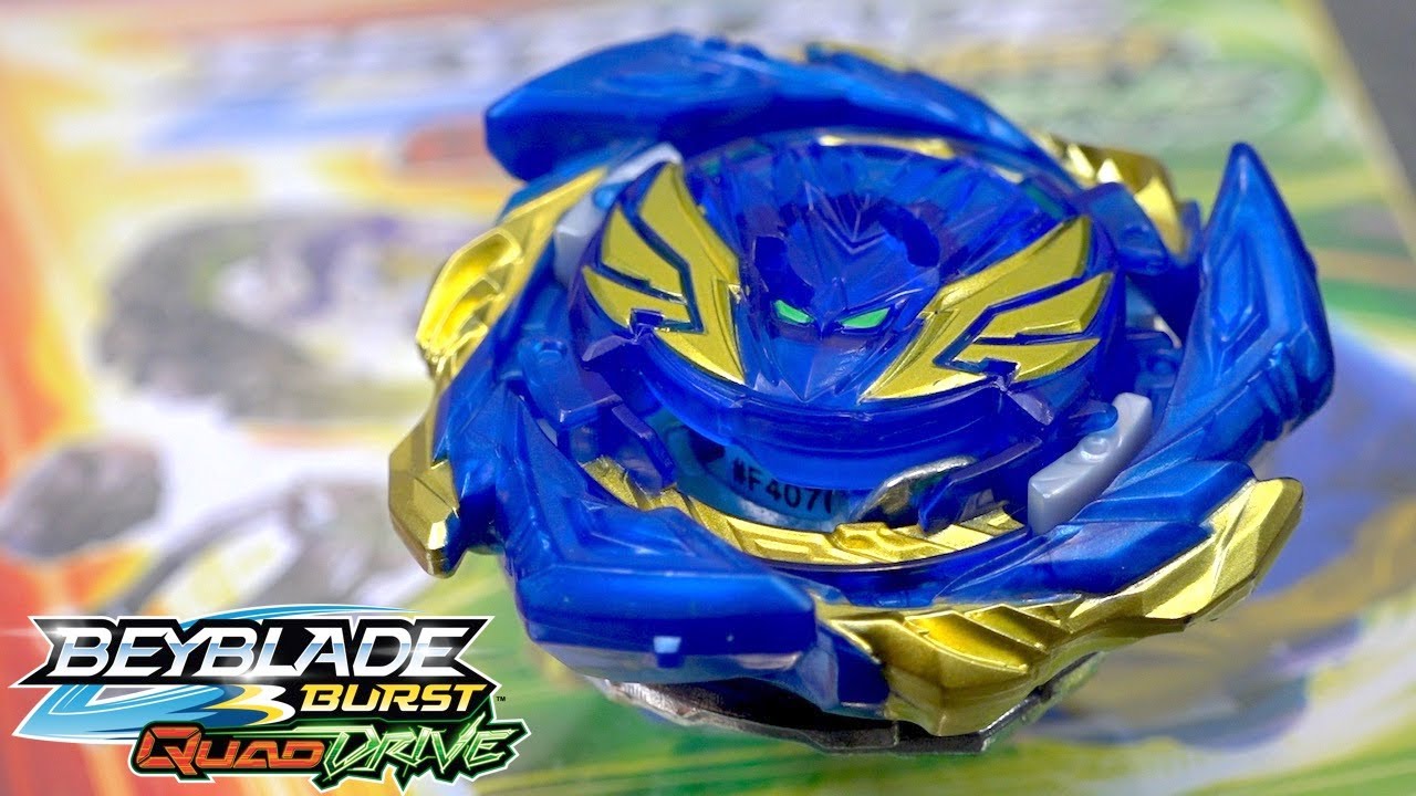 BEYBLADE Burst QuadDrive Salvage Valtryek V7 Spinning Top Starter Pack -  Attack/Stamina Type Battling Game with Launcher, Toy for Kids