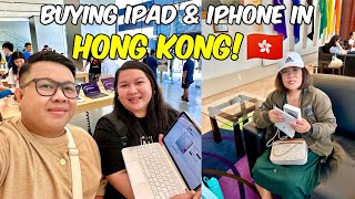 HONG KONG 2024: Surprise Ipad gift for Mamang + Buying Iphones + Apple products price in HK!