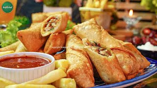 Crispy Chicken Spring Rolls Recipe By SooperChef (Perfect Iftar Recipe)