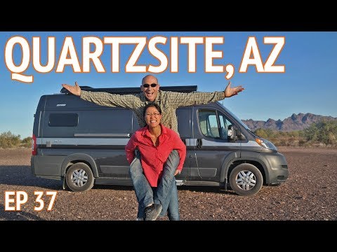 Class B RV Living in Quartzsite Arizona | Camper Van Life S1:E37