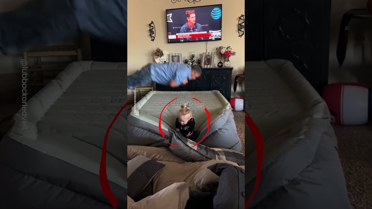 Kid Flies From Air Mattress 
