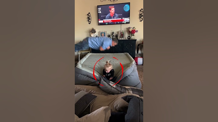 Kid Flies From Air Mattress 😂