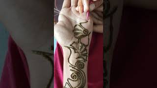 Full hand Arabic mehndi | Check slow version of this design on our channel #shorts