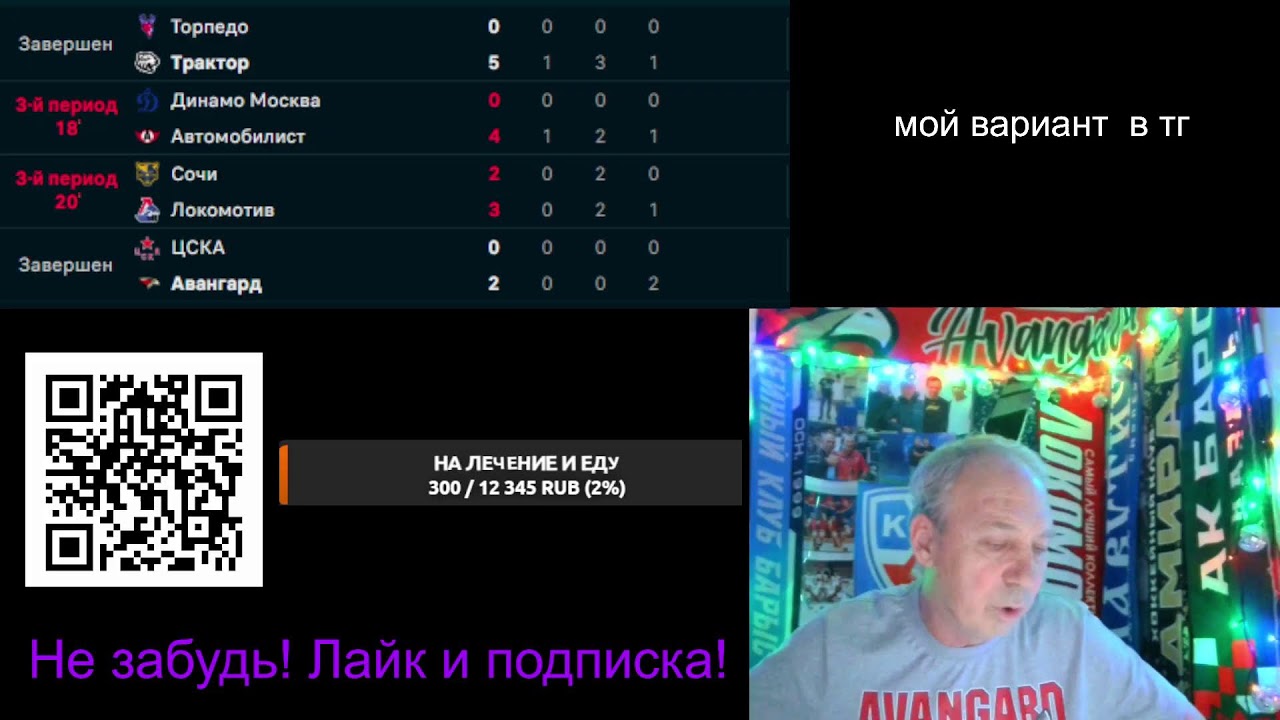 Торпедо Трактор / ЦСКА Авангард / Сочи Локомотив / Динамо Автомобилист / СТРИМ / 04.03.2026