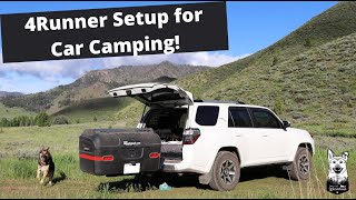 How to Set Up for Car Camping in a 4Runner I Tips for Camping in a Toyota 4Runner