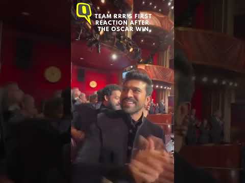 Oscars 2023 | Team RRR Reacts After Winning Oscar for Naatu Naatu | #shorts