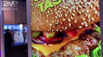 DSE 2019: Gable Shows Very Thin Dual-Sided Digital Window Poster