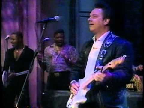 Jimmy Vaughan on Conan with Gerald Trotter backup ...