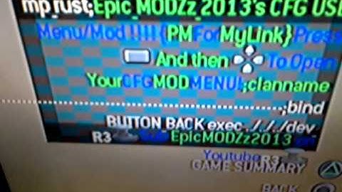 Mw2 CFG MOD Menu  + DOWNLOAD