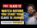 Physics Ka dar Khatam Kardenge 💯 | HSC | Maharashtra boards 2027