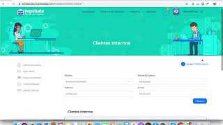 Impúlsate Portal de Empleo: Cómo crear clientes internos y/o externos