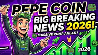 PEPE COIN PRICE PREDICTION 2026 || PEPE COIN NEWS TODAY || PEPE CRYPTO PRICE PREDICTION 