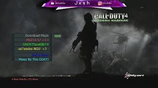 [COD4/TU4/GSC]ItzJxshDzn's Private Patch GSC Mod Menu Released [Download In Description]