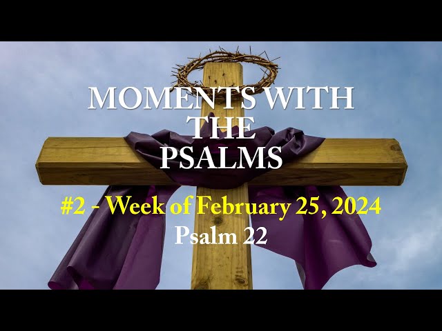 Lenten Meditation 2:  Week of February 25, 2024, Psalm 22 class=