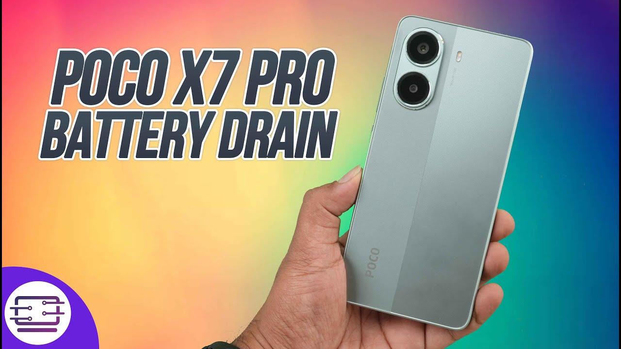 Poco X7 Pro Battery Drain Test 🔋 6550mAh Battery - YouTube