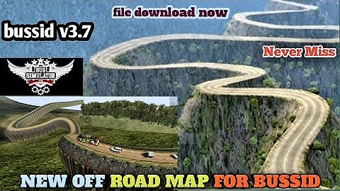LATEST MUD OFF-ROAD MAP MOD For Bus Simulator Indonesia || bussid V3.7.1 || Pak Zigar Gamer ||