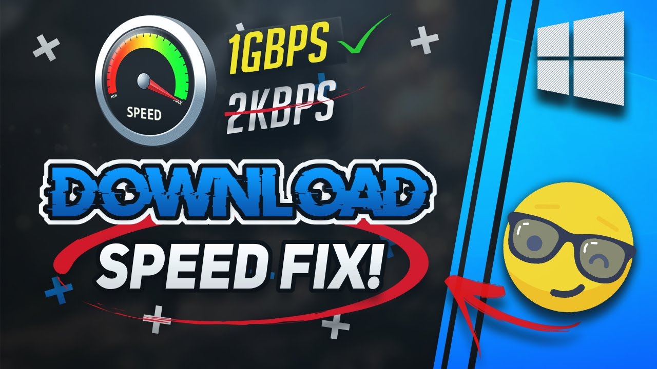 Fix Windows 10 Slow Download Speed -[2021] Tutorial
