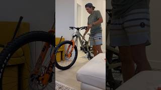 I give to you, the Propain Tyee CF2: a sensational #asmr unboxing experience #mtb #mtbbike #shorts